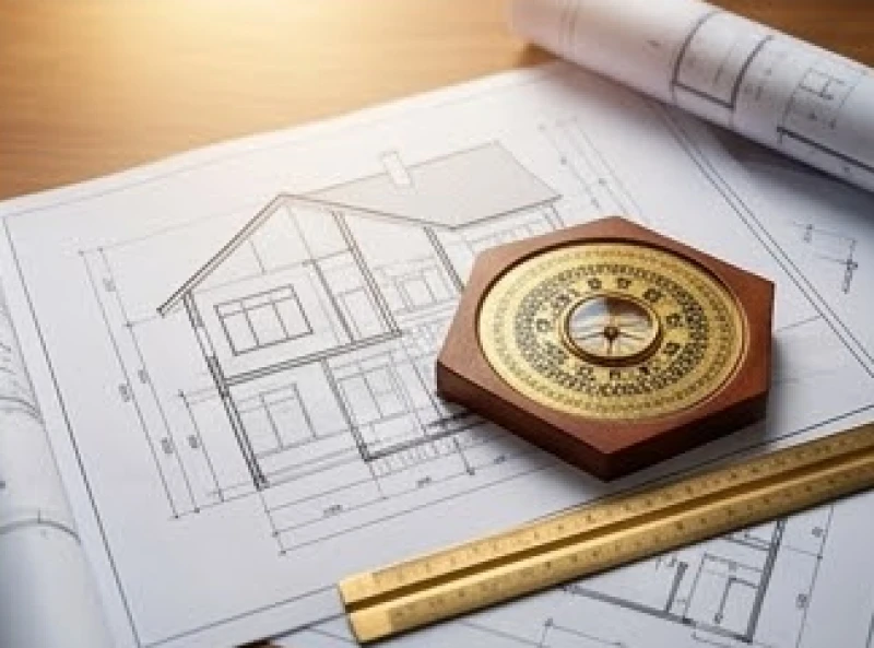 Tử vi tuổi Nhâm Ngọ 2002 năm 2027: chi tiết vận hạn & cúng sao 10 Bản vẽ thiết kế kiến trúc ngôi nhà mới đặt cạnh chiếc la bàn phong thủy định hướng