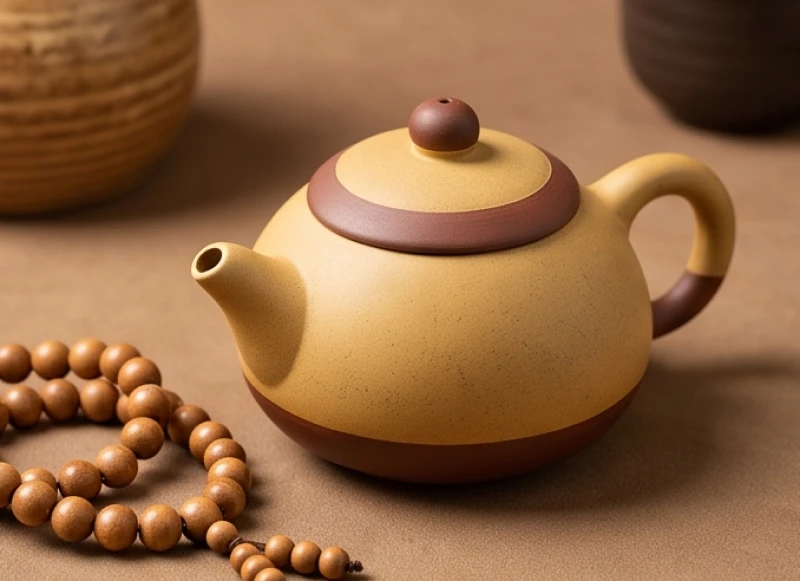 Vật phẩm màu vàng cát và nâu đất giúp nuôi dưỡng năng lượng cho nam giới tuổi Mậu Tý cung Đoài Kim