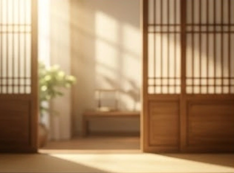 Không gian sống bình yên, tĩnh lặng tượng trưng cho hạnh phúc viên mãn khi gia đình đón nhận thêm những điều tốt lành