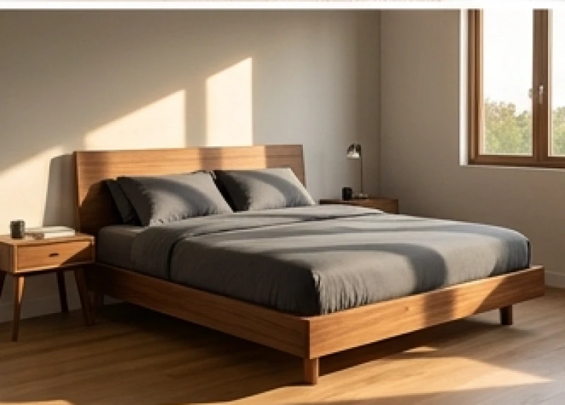 Phòng ngủ đơn giản nhưng đầy đủ tiện nghi với hướng giường Tây Bắc dành cho nam Mậu Dần