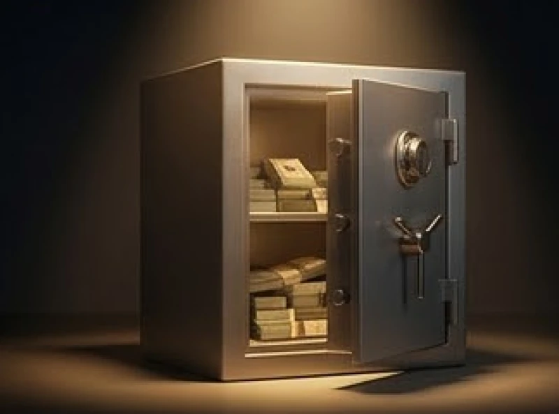 Chiếc két sắt chật cứng tiền nhưng mang lại cảm giác ngột ngạt và nỗi sợ mất an toàn tài chính