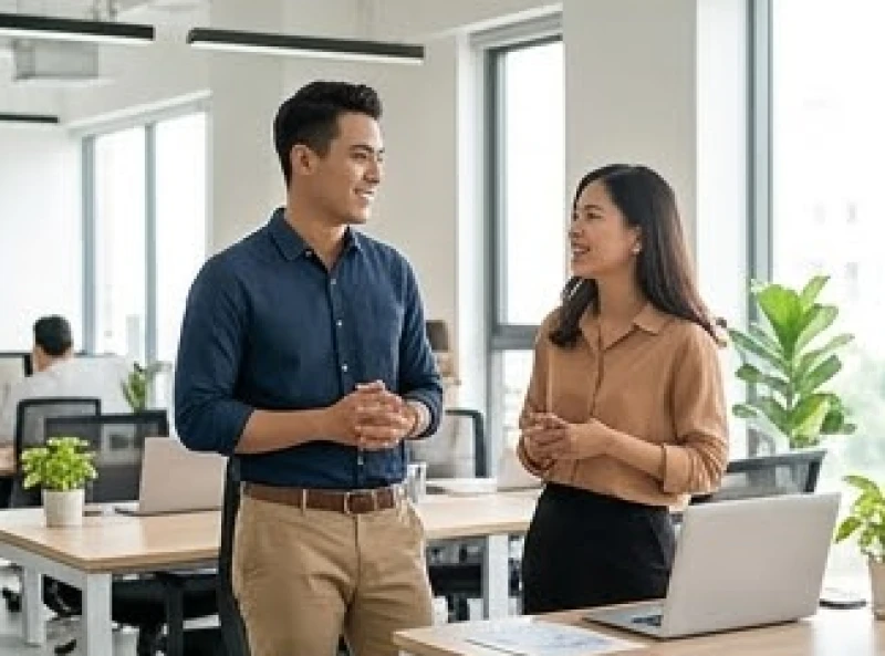 Nam giới mở rộng vòng tròn giao tiếp tại nơi làm việc để thu hút nhân duyên tốt lành