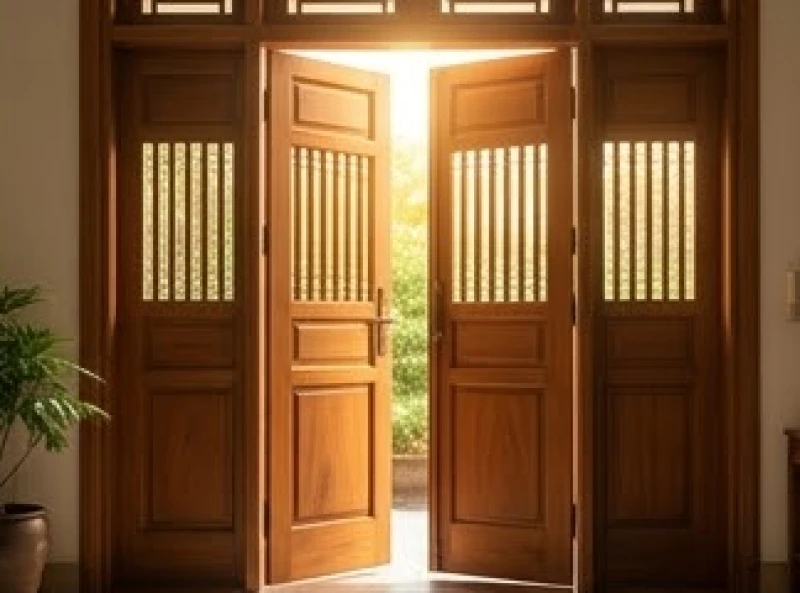 Xem số nhà hợp tuổi Thìn: Công thức cộng dồn và cách hóa giải 2 Dòng khí phong thủy luân chuyển qua cửa chính ngôi nhà gỗ mang lại năng lượng tĩnh tích cực