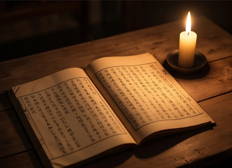 Cuốn sách tử vi cổ ghi chép về các biến số nạp âm ngũ hành giúp xác định phương thức hóa giải rủi ro