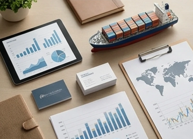 Các biểu tượng đại diện cho đa dạng lĩnh vực kinh doanh như logistics và công nghệ