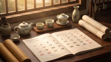 Cuốn lịch vạn niên truyền thống minh họa chân thực nhất về định nghĩa ngày tam nương là gì trong văn hóa phong thủy