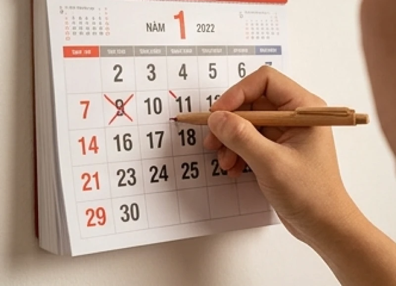 Văn khấn hạ bàn thờ để chuyển nhà: Bài cúng chuẩn và cách hạ đồ 4 Đánh dấu cẩn thận trên cuốn lịch để loại bỏ các ngày Tam nương và Sát chủ khi lên kế hoạch dọn dẹp không gian thờ tự