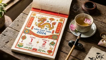 Cuốn lịch vạn niên phong thủy giúp tra cứu ngày tốt xấu tuổi Mão năm 2026 cho các dịp khai trương và nhập trạch