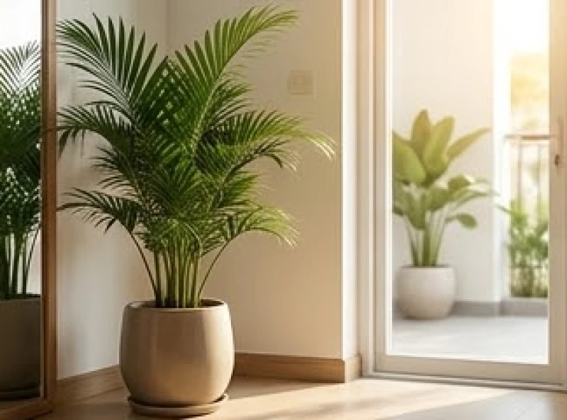 Số nhà hợp tuổi Mão: công thức tính và mẹo hóa giải 2 Cây cảnh xanh tươi đặt gần cửa chính mang năng lượng hành Mộc thu hút sinh khí