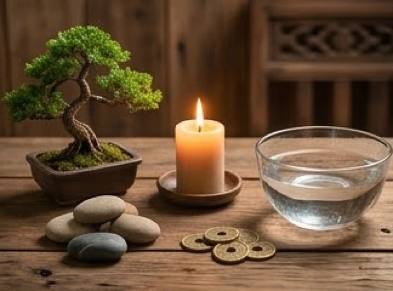 Tuổi Hợi hợp kết hôn với tuổi nào: Chọn bạn đời tránh phạm kỵ 3 Biểu tượng ngũ hành Kim Mộc Thủy Hỏa Thổ được sắp xếp hài hòa trong không gian nội thất đậm chất Á Đông