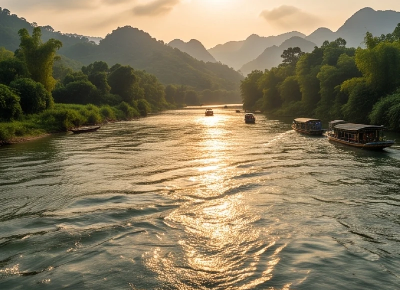 Dòng nước lớn chảy xiết tượng trưng cho ngũ hành Trường Lưu Thủy của bản mệnh Quý Tỵ