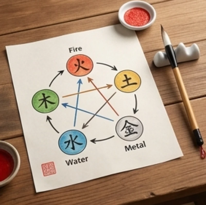 Đặt tên con sinh năm Tân Sửu 2021: Cách chấm điểm & phối tuổi 1 Bảng sơ đồ ngũ hành tương sinh tương khắc ứng dụng trong việc chọn tên cho bé