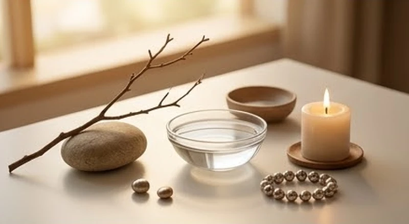 Biểu tượng năm yếu tố Kim Mộc Thủy Hỏa Thổ thể hiện quy luật ngũ hành tương sinh tương khắc trong phong thủy