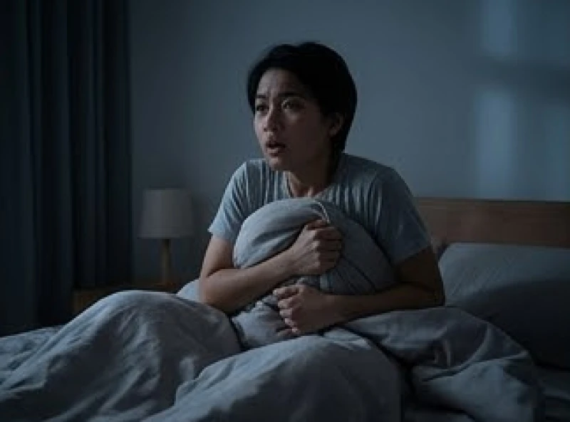 Mơ thấy rắn bò lên người: Giải mã vị trí, màu sắc và bộ số 1 Cảm giác lo âu bồn chồn khi giật mình tỉnh giấc giữa đêm vì nằm mơ thấy rắn bò lên người