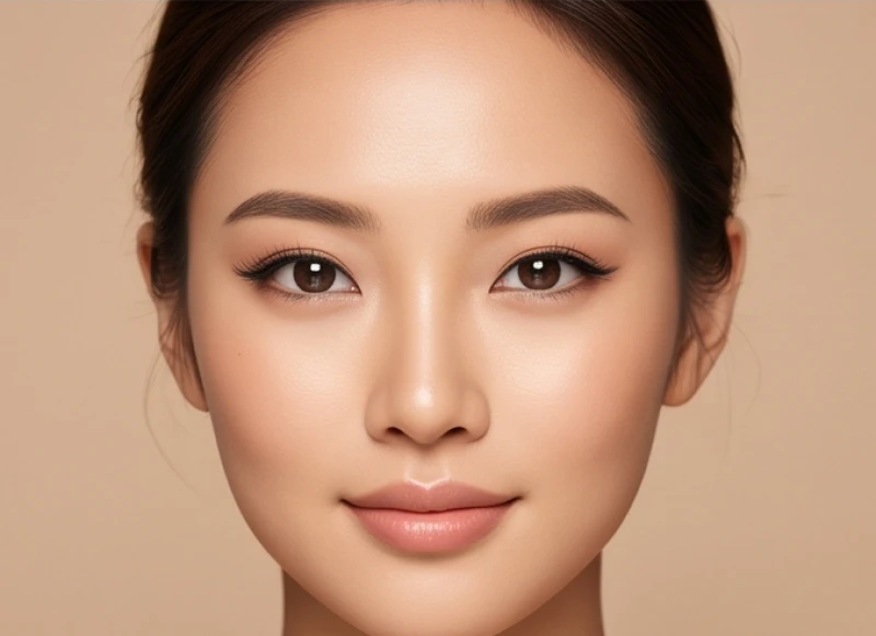 Tướng trán rộng: Cách nhận biết, luận giải vận mệnh và kiểu tóc 8 Khuôn mặt cân đối với đôi mắt sáng và sống mũi cao nâng đỡ hoàn hảo cho vầng trán mở rộng