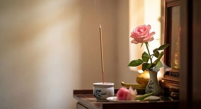 Văn khấn Cô Chín chuẩn nhất: Cách sắm lễ và quy trình dâng hương 8 Thắp một nén tâm hương tại ban thờ gia tiên với tâm trí thanh tịnh là cách tu tập của người có căn