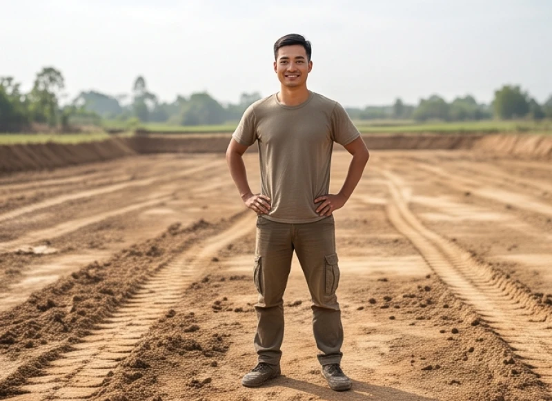 Cách xem tuổi làm nhà: Công thức tính hạn và thủ tục bài bản 2 Người chồng trong gia đình đứng ra xem tuổi và làm lễ cất nhà theo phong thủy truyền thống