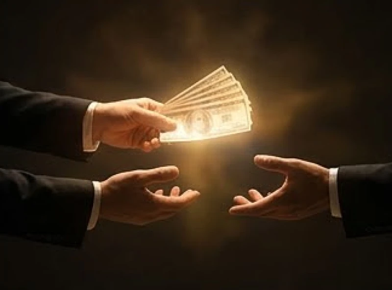 Giải mã mơ thấy người lạ: Điềm báo, con số và cách hóa giải 6 Đôi bàn tay bí ẩn trao những tờ tiền lấp lánh dưới ánh sáng vàng mờ ảo của màn đêm