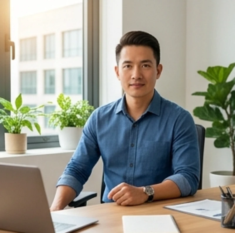 Tích Lịch Hỏa là gì: Ý nghĩa, tuổi hợp và cách hóa giải kỵ mệnh 2 Một người quản lý đang dứt khoát đưa ra quyết định trong không gian làm việc chuyên nghiệp