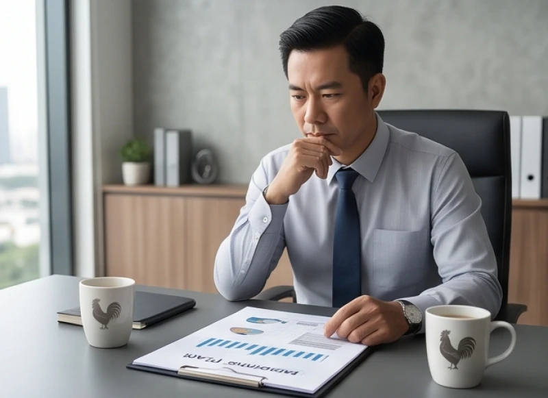 Tuổi Dậu nên làm chủ hay làm thuê: Bộ tiêu chí tự đánh giá 1 Nam doanh nhân tuổi Dậu đang suy nghĩ cẩn trọng trước bản kế hoạch kinh doanh cá nhân