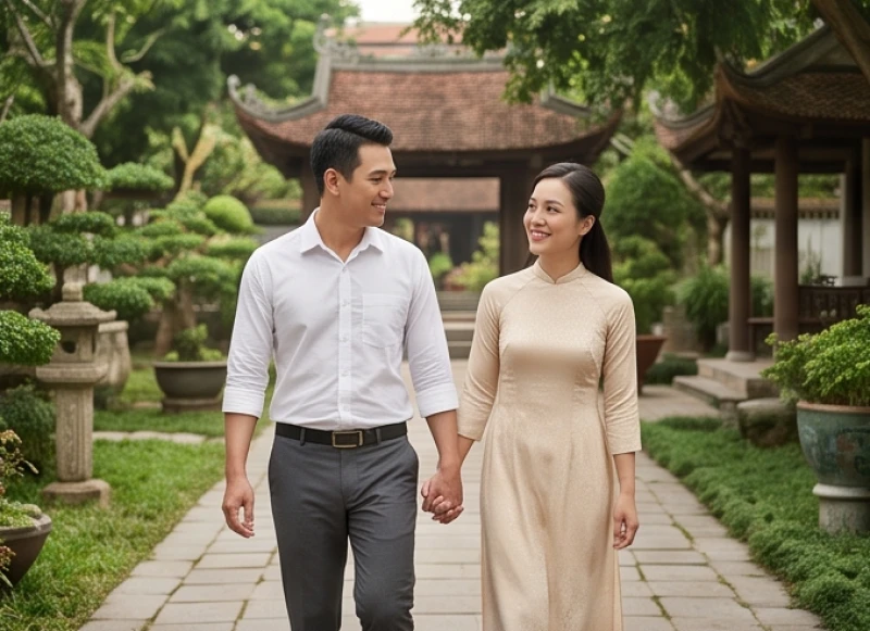 Đường tình duyên tuổi Ngọ: Mức độ hợp khắc và cách hóa giải 1 Cặp đôi nam nữ vui vẻ tận hưởng cuộc sống hạnh phúc viên mãn bên nhau thể hiện tình duyên tuổi ngọ hòa hợp