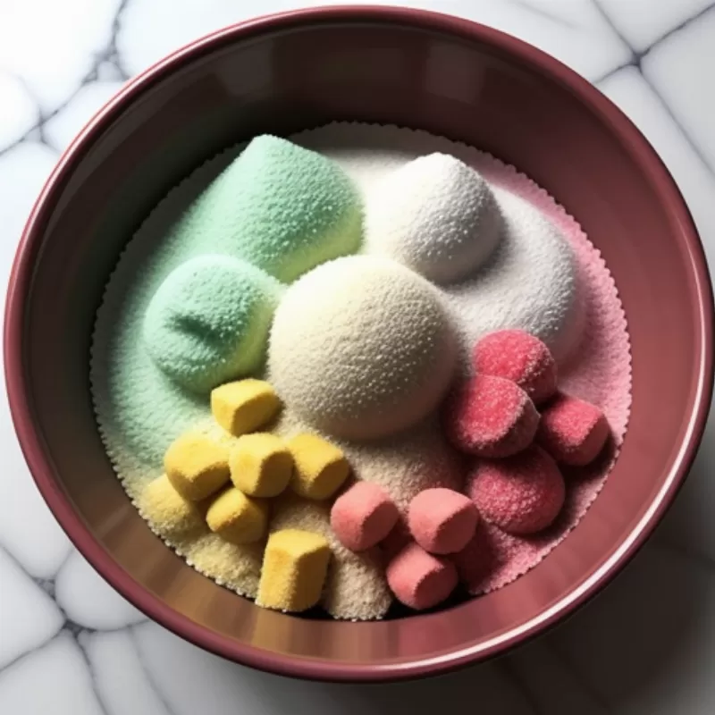 Nguyên liệu làm bingsu đá bào