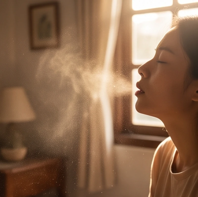 Nhảy mũi là điềm gì: Tra cứu theo giờ, số lần và giới tính 1 Lượng bụi mịn ngoài môi trường tác động vào khoang mũi gây ra phản xạ nhảy mũi sinh lý tự nhiên