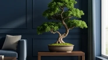 Sự kết hợp hoàn hảo giữa không gian nội thất màu xanh dương và mảng xanh lá giúp giải đáp nhâm tý 1972 hợp màu gì