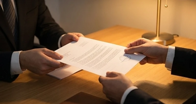 Mơ thấy được thả khỏi tù: Giải mã cảm xúc & bộ số tài lộc 3 Bàn tay đón nhận một văn bản được đóng dấu đỏ dưới ánh đèn làm việc ấm áp