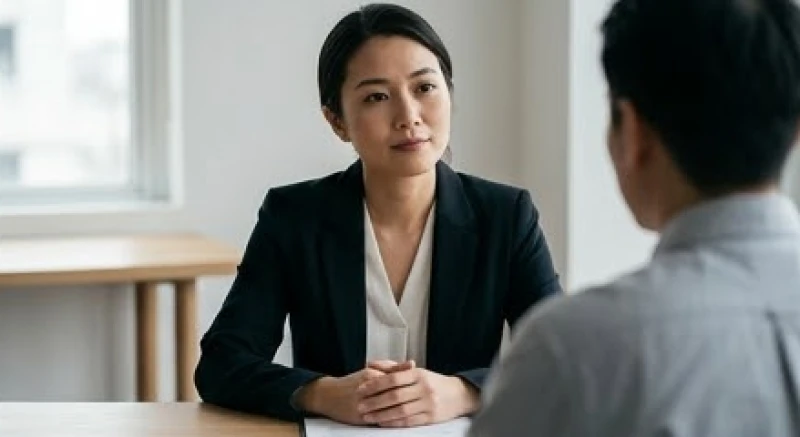 Chuyên gia tâm lý quan sát sắc mặt và thái độ của khách hàng trong một buổi tư vấn trực tiếp