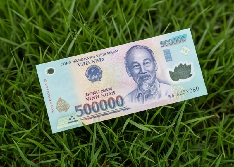 Mơ thấy tờ tiền 500: Giải mã góc nhìn tâm lý & bộ số tài lộc 3 Một tờ tiền 500 nghìn đồng mới cứng nằm trên thảm cỏ xanh mướt ngụ ý cơ hội tài chính