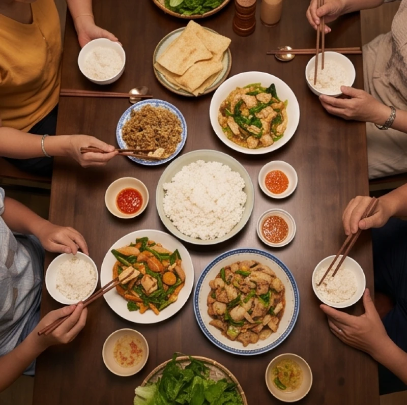 Giật mắt là điềm gì? Bảng tra 24h nam nữ & cách khắc phục 6 Bữa ăn ấm cúng sum họp gia đình mang lại niềm vui trọn vẹn theo quan niệm điềm báo tốt lành