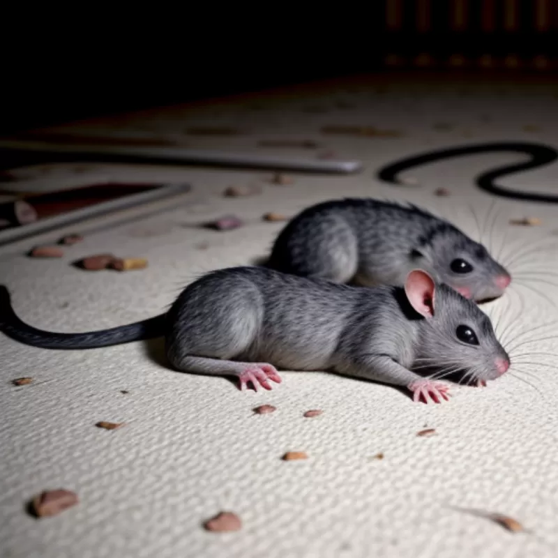 Nhiều chuột chết