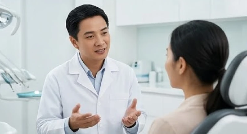 Mơ thấy nhổ răng sâu: Điềm báo thanh lọc vận xui và con số tài lộc 4 Bác sĩ nha khoa ân cần kiểm tra và tư vấn lộ trình chăm sóc sức khỏe răng miệng cho bệnh nhân