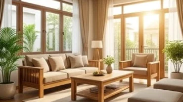Không gian phòng khách bày trí chuẩn xác tránh những điều cấm kỵ trong phong thủy với tuổi dần mang lại bình an