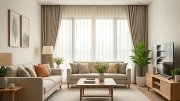 Không gian phòng khách hài hòa giúp hóa giải những điều cấm kỵ trong phong thủy với tuổi ngọ để mang lại bình an
