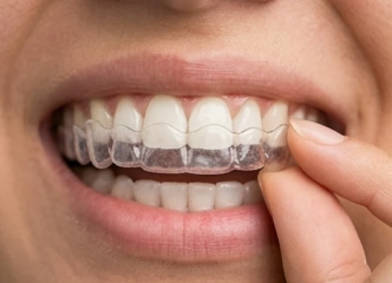 Khay niềng răng trong suốt hỗ trợ điều chỉnh sai lệch khớp cắn trên hàm