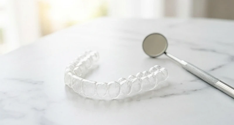 Khay niềng răng trong suốt Invisalign dùng để điều trị tướng răng hô thẩm mỹ cao