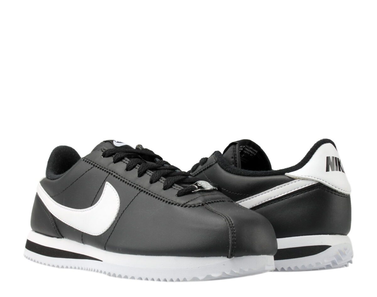 Nike Cortez Basic Leather Mens Running Shoes Size 10 - Walmart.com