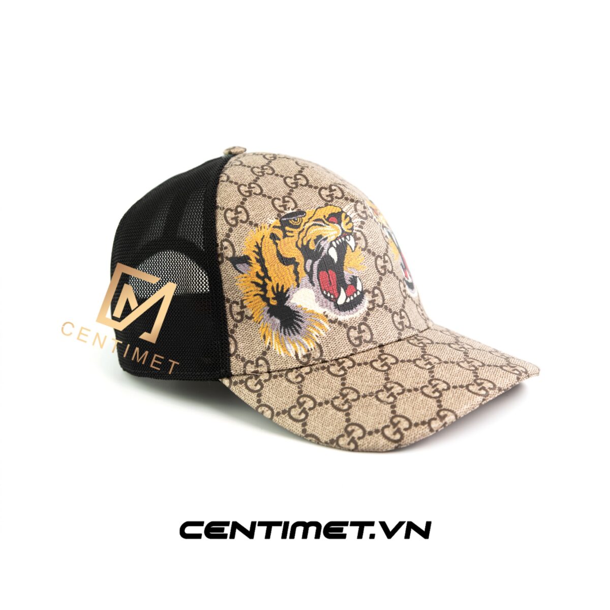 Mũ Gucci Tigers Print GG Supreme Baseball Hat - Centimet.vn