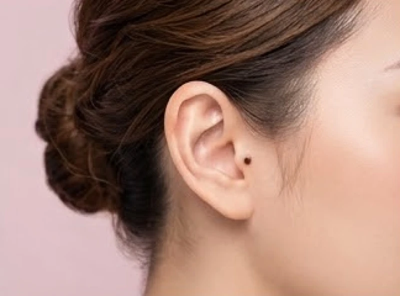 Nốt ruồi nằm ngay bình tai trái mang năng lượng bảo vệ và sức hút âm thầm