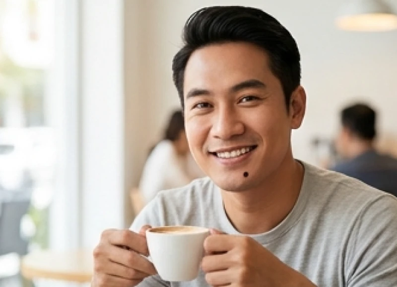 Nốt ruồi ở cằm nam: luận giải tướng số và tư vấn y khoa 4 Nốt ruồi ở cằm phải nam giới mang ý nghĩa về sự cởi mở và tài năng giao tiếp xã hội