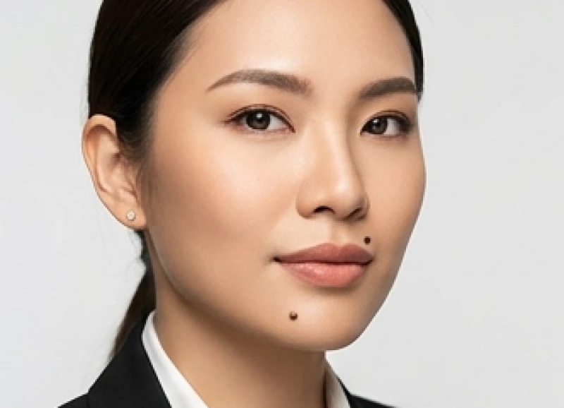 Người mang nốt ruồi ở cằm nữ nằm bên phải thể hiện khí chất thông minh và bản lĩnh công việc