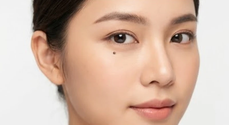Nốt ruồi trên mí mắt: Ý nghĩa tướng số và bảng giá tẩy an toàn 4 Một nốt ruồi đón lệ duyên dáng nằm ngay vị trí dưới bờ mi mắt