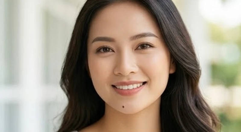 Nét duyên dáng của người phụ nữ có nốt ruồi dưới cằm mang ý nghĩa gia đạo êm ấm
