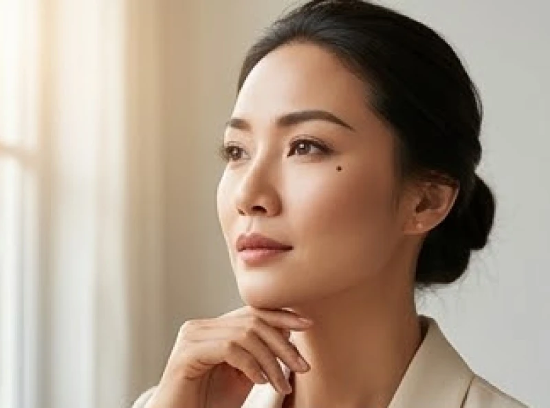 Phụ nữ có nốt ruồi ở khóe mắt phải thể hiện cá tính mạnh mẽ và độc lập