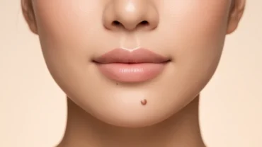 Đặc điểm nốt ruồi giữa cằm trên khuôn mặt thanh tú của người phụ nữ mang ý nghĩa sâu sắc về tài lộc và hậu vận