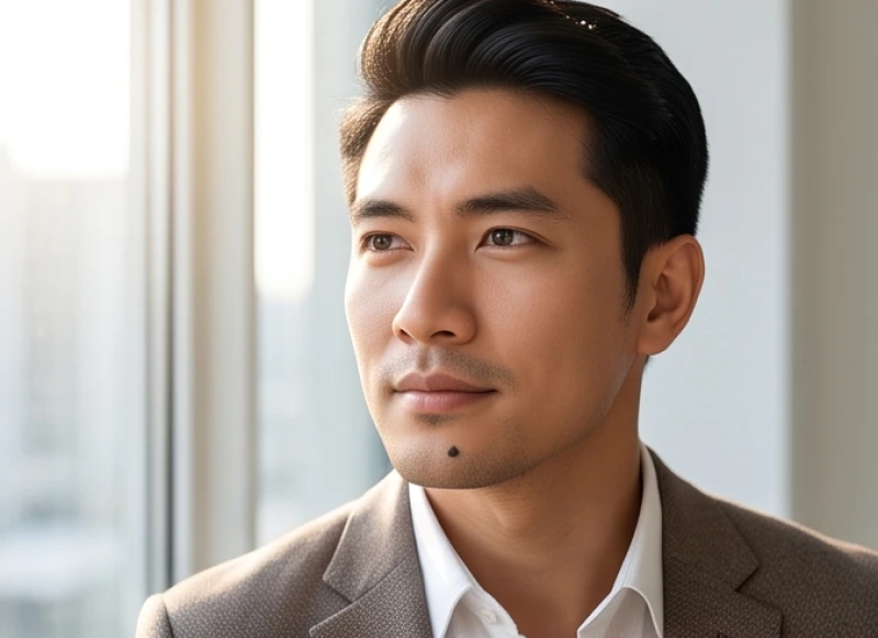 Nam giới sở hữu nốt ruồi giữa cằm thường có tư duy nhạy bén trong kinh doanh dù sự nghiệp trải qua nhiều thay đổi
