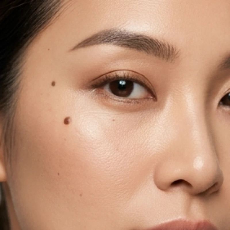 Người phụ nữ có nốt ruồi sắc nét trên đỉnh gò má biểu thị sự độc lập, cá tính mạnh mẽ và uy quyền