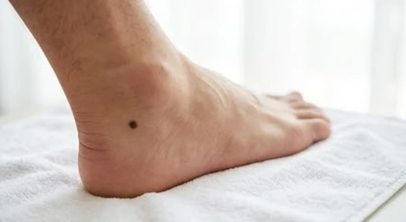 Nốt ruồi ở gót bàn chân phải tượng trưng cho nền móng vững chắc, phúc khí dồi dào và sự hậu thuẫn từ quý nhân